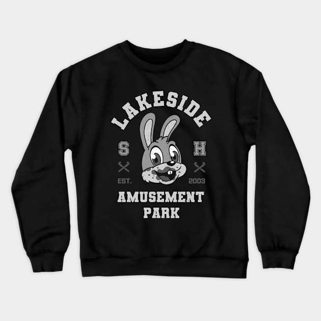 Lakeside Amusement Park - Varsity Crewneck Sweatshirt by SunsetSurf